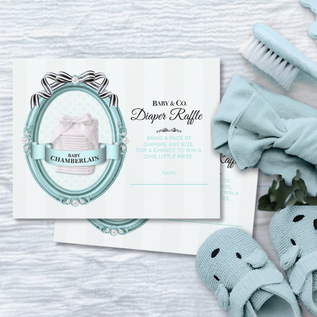 Baby & Co. blöjlotterkort Anteckningskort (Skapare uppladdad)
