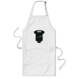 BABY & CO Little Man Boy Shower Long Apron Långt Förkläde
