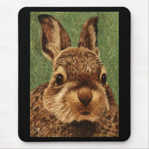 Baby Cottontail Rabbit Mousepad Musmatta