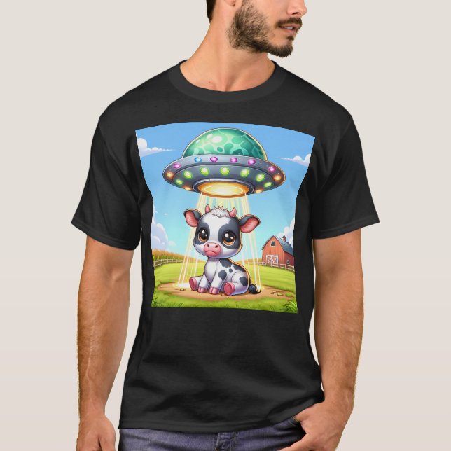 Baby Cow bortförd T Shirt (Framsida)