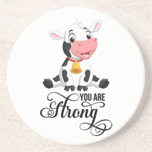 Baby Cow du är stark Underlägg