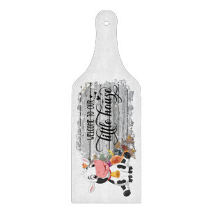 Baby Cow Rustic Grått Clearboard Board