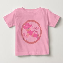 Baby Cowgirl Rosa Hat Boots and Horse Hoodie T-shirt