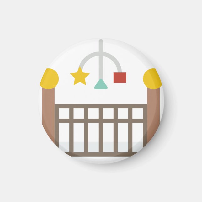 baby crib magnet (Framsidan)