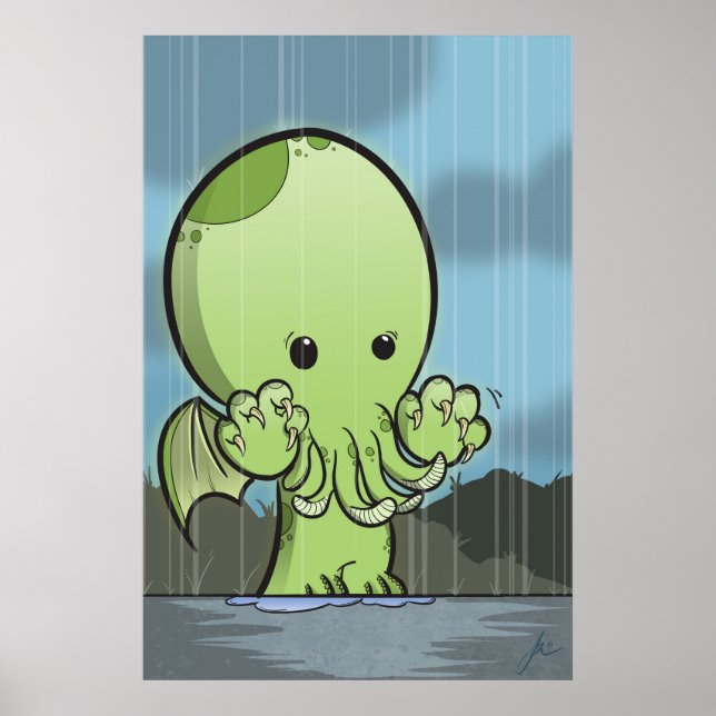 Baby Cthulhu - Poster (Framsidan)