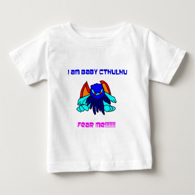 Baby Cthulhu Tee Shirt (Framsida)