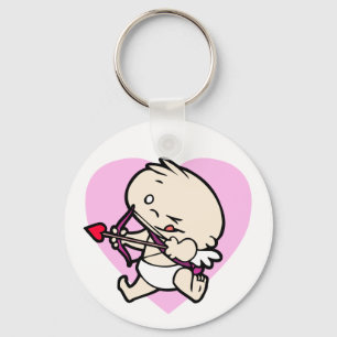 Baby Cupid-mål för nyckelkedjor i Kärlek Nyckelring