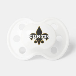 Baby Curtis Fleur de Lis Nappar