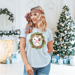 Baby Cute Highland Cow-frö Julfrö T Shirt