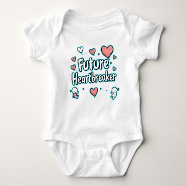 Baby Cute Vibes T Shirt (Framsida)