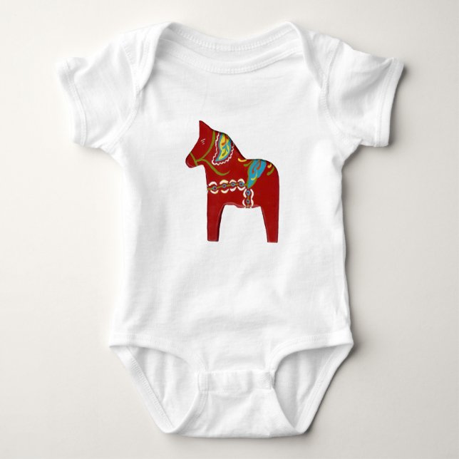Baby Dala Tee Shirt (Framsida)