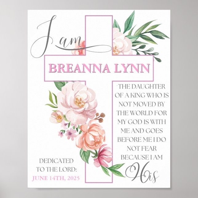 Baby-dedikationen Poster-Flicka Poster (Framsidan)