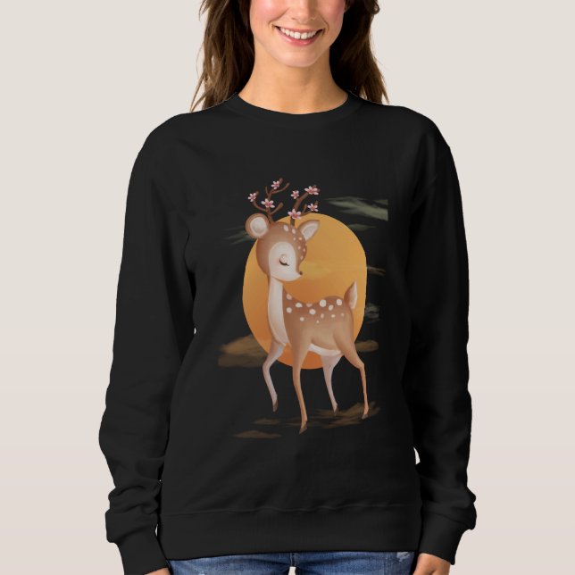 Baby Deer Adorable Fawns For Youth and Adult T Shirt (Framsida)