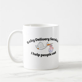 Baby Delivery Service I help people out | midwife Kaffemugg