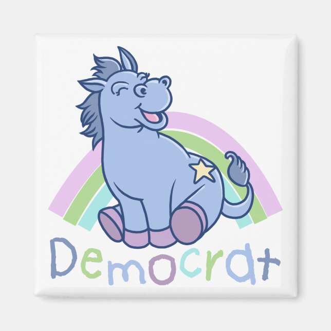 Baby Democrat Donkey Magnet (Framsidan)