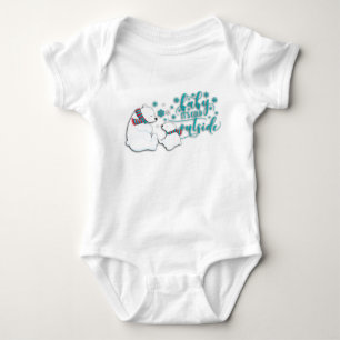 Baby dess Kall Polar Björnar T Shirt