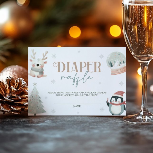 Baby dess Kall utanför babyskor Förkläde Raffle Tilläggskort (Skapare uppladdad)