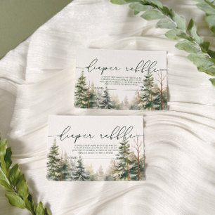 Baby dess Kall utanför babyskor Förkläde Raffle Tilläggskort