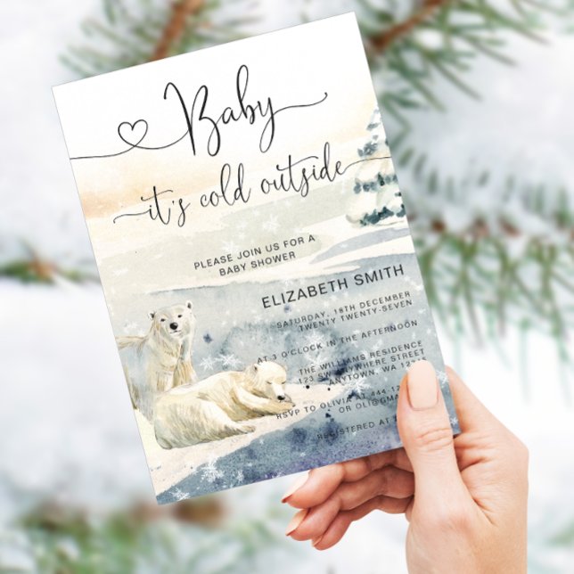 Baby dess Kall utanför babyvisningsinbjudan Inbjudningar (Skapare uppladdad)