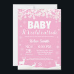 Baby dess Kall utanför Hjort Winter Girl Baby Show Inbjudningar<br><div class="desc">Baby dess Kall utanför Hjortens inbjudan till barndagskuggare för Winter Girl. Baby dess kall utanför babyutbjudan. Vit snöflummel. Bjud in för barn. Winter Helgdag Baby Shower Inbjudan. Rosa Bakgrund. Om du vill göra ytterligare anpassningar klickar du på knappen "Anpassa" och användor verktyg som är utformat för att ändra mallen.</div>