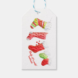 Baby dess kall utanför presentetikett