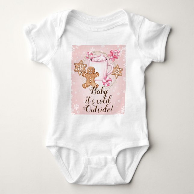 Baby dess kall utanför t shirt (Framsida)