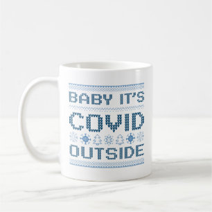 Baby Det är Covid utanför Kaffemugg