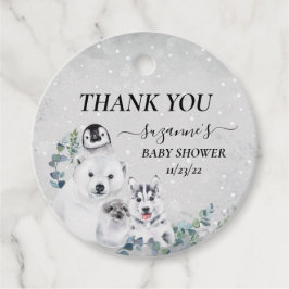 Baby Det är Kall utanför arktiska djurskötare Vint Gåvor Etiketter