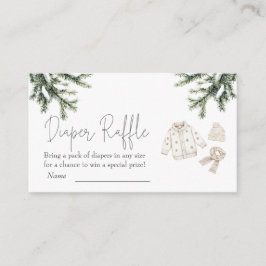 Baby Det är Kall utanför babyskårens dagbok Raffle Tilläggskort