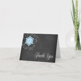 Baby Det är Kall utanför Blue Snöflingor Tack