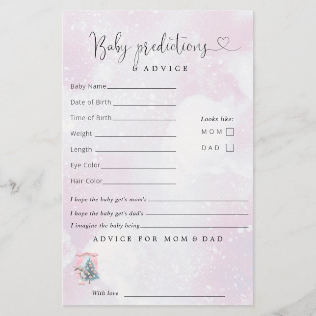 Baby Det är Kall utanför Flickans babyskor (Framsida)