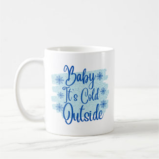 Baby Det är Kall utanför Helgdag Kaffemugg