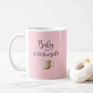 Baby Det är Kall utanför Hetten Kakao Kaffemugg