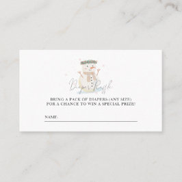 Baby Det är Kall utanför skymningen Raffle Biljett