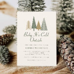 Baby Det är Kall utanför Winter Baby Shower Inbjudningar<br><div class="desc">Fira den förestående ankomsten med en personlig "Baby Det är Kallet utanför", en inbjudan till en babydusch. Perfekt för baby kallet utanför babyduschidéer, detta inbjudan är ett steg för en magisk vinterbabydusch för underlandet. Idealisk för en julbabydusch är det fullt med babyduschidéer för pojkar och passar perfekt med alla idéer...</div>