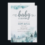 Baby Det är Kall utanför Winter Woodland Baby Show Inbjudningar<br><div class="desc">Baby Det är Kallet utanför Winter Woodland Baby Shower-inbjudan till mig om du vill ha några nödvändiga justeringar</div>