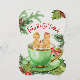 Baby Det är Kallet utanför | Inbjudan till babyvis