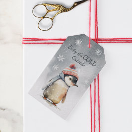 Baby Det är Kallet utanför Penguin Helgdag Presentetikett