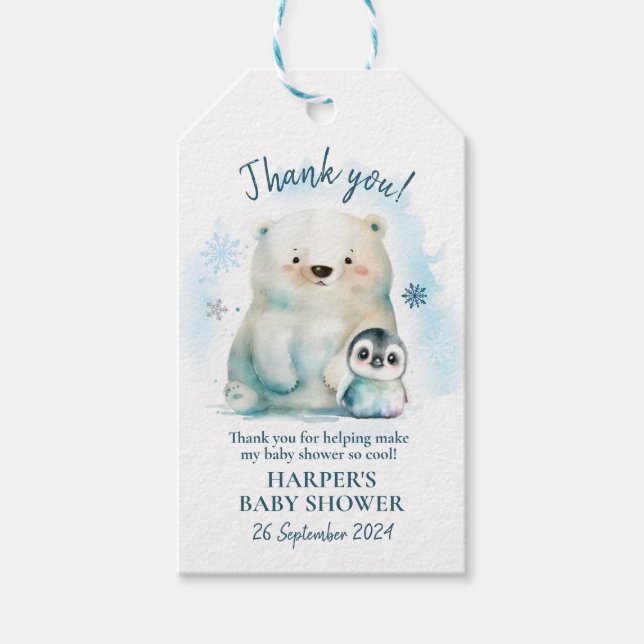 Baby Det är Kallet utanför Presentetikett (Framsidan)