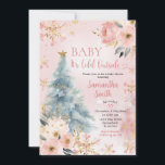 Baby Det är Kallet utanför Rosa Winter Snowflake B Inbjudningar<br><div class="desc">Baby Det är Kall utanför Rosa Snowflake Baby Shower-inbjudan</div>