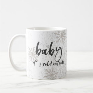 Baby Det är Kallet utanför snöflummen Kaffemugg
