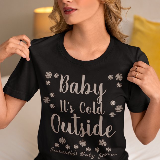 Baby Det är Kallet utanför T Shirt (Skapare uppladdad)