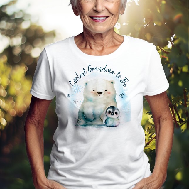Baby Det är Kallet utanför T Shirt (Chill Vibes Ahead! Get ready to turn up the coolness at our winter baby shower! )