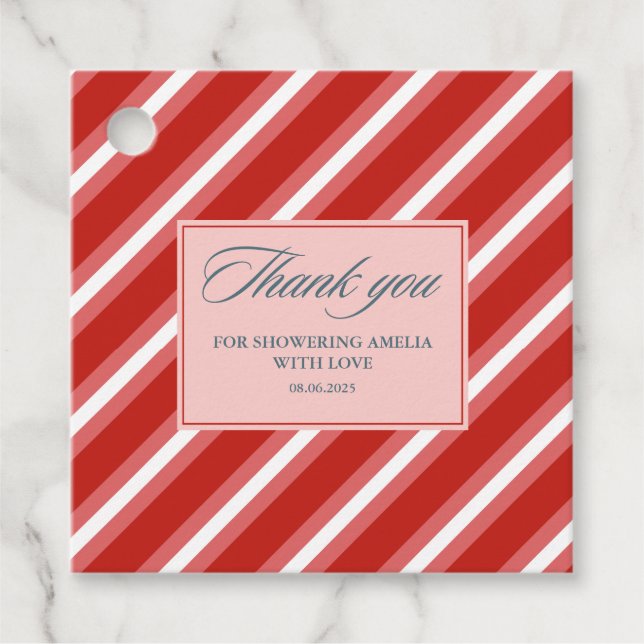 Baby Det är Kallet utanför Vinter-temat babydusch Gåvor Etiketter (Framsida)