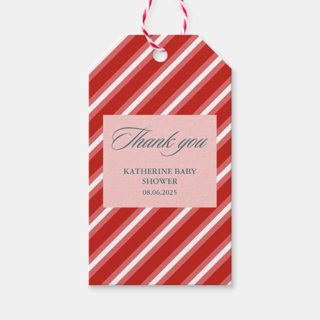 Baby Det är Kallet utanför Vinter-temat babydusch Presentetikett (Framsidan)