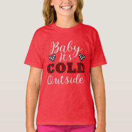 Baby Det är Kallet utanför vintern T Shirt