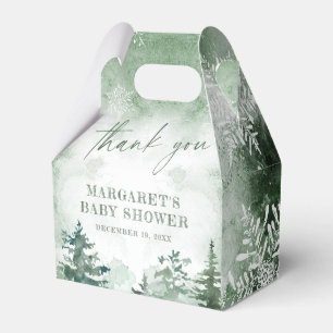 Baby Det är Kallet utanför vinterskogen Presentaskar