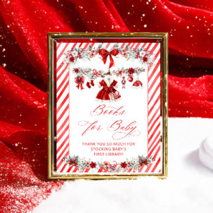 Baby det är kallt ute Böcker för bebis Baby Shower Poster