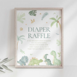 Baby Dino Baby Shower Momosa Bar skylt