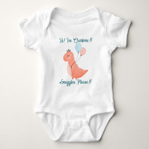 Baby Dino Födelsedagsfest T Shirt